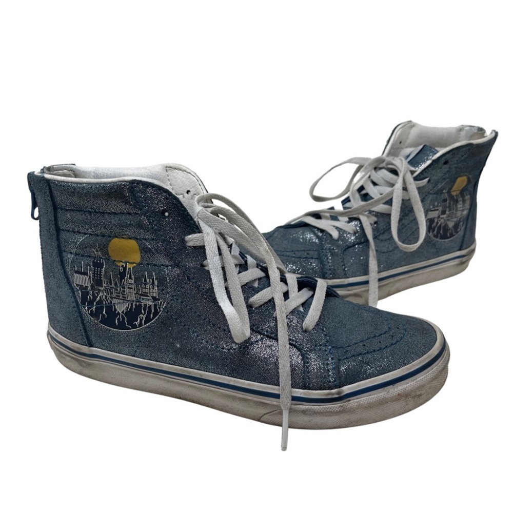 Vans Sk8-Hi Zip Harry Potter Hogwarts Castle sz 4.5